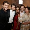 Brasileiros prestigiam o evento World Draught Masters, que premiou o melhor tirador de chopp, no Festival de Cannes 2014, em 17 de maio de 2014