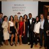Brasileiros prestigiam o evento World Draught Masters, que premiou o melhor tirador de chopp, no Festival de Cannes 2014, em 17 de maio de 2014