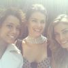 Taís Araújo faz selfie com Grazi Massafera e Isabelli Fontana após participação no Festival de Cannes 2014