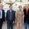 Jean-Pierre Dardenne, Luc Dardenne, Fabrizio Rongione e Marion Cotillard divulgam o filme 'Two Days, One Night' no Festival de Cannes 2014