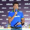 Rodrigo Faro apresenta evento da Gillette em São Paulo