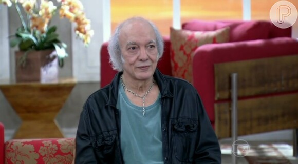 Erasmo Carlos vai a primeiro programa de TV após morte do filho, Alexandre Pessoal, em 23 de maio de 2014