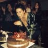 Fernanda Paes Leme ganha festa surpresa de aniversário de 31 anos, em 4 de junho de 2014