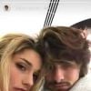 Sasha Menehghel retorna a Nova York com o namorado, Bruno Montaleone, em 5 de fevereiro de 2018