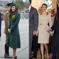 Kate Middleton e rainha Letizia Ortiz travam batalha real de looks; veja fotos