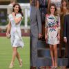 Em dias mais quentes, Kate Middleton e Letizia Ortiz apostam em estampas florais em modelos mais leves e soltos