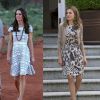 No xadrez ou no animal print, os cintos mais fininhos, no mesmo tom dos sapatos, surgem para marcar a cintura e quase sempre são vistos nos looks de Kate Middleton e Letizia Ortiz