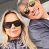 Eliana sempre compartilha momentos com o noivo, Adriano Ricco, no Instagram