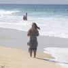 Giovanna Antonelli grava 'Em Família' em praia do Rio