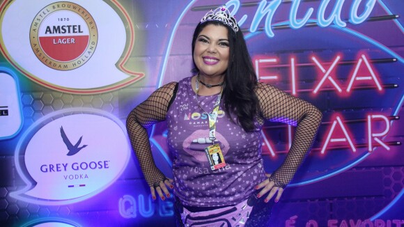 Solteira, Fabiana Karla curte carnaval acompanhada: 'Estou conhecendo pessoas'