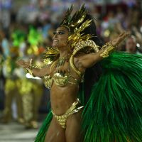 Marido elogia look de Juliana Paes no desfile da Grande Rio: 'Gostei de tudo'
