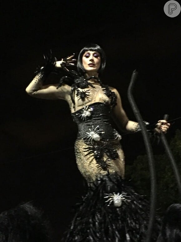 Claudia Raia vai desfilar duas vezes na segunda noite de carnaval do Grupo Especial do Rio. A atriz também será destaque da Beija-Flor