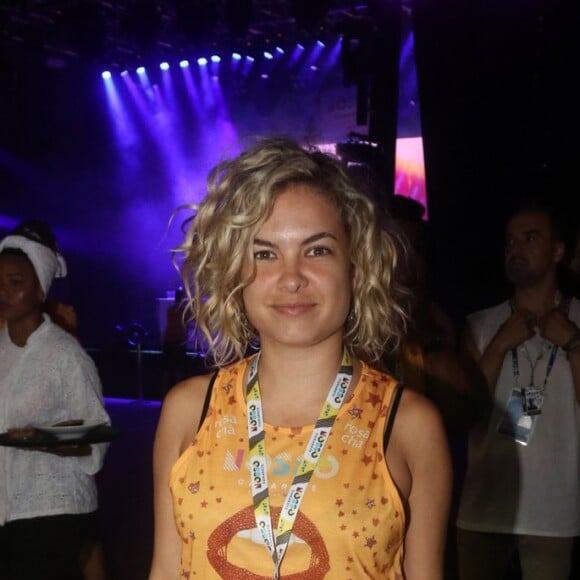 Lua Blanco esteve na Marquês de Sapucaí e declarou seu amor pelo Carnaval