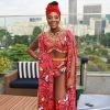 Pela primeira no comando de um bloco no Rio de Janeiro, Ludmilla aposta em look afro para cantar seus maiores hits nesta terça-feira, dia 13 de fevereiro de 2018
