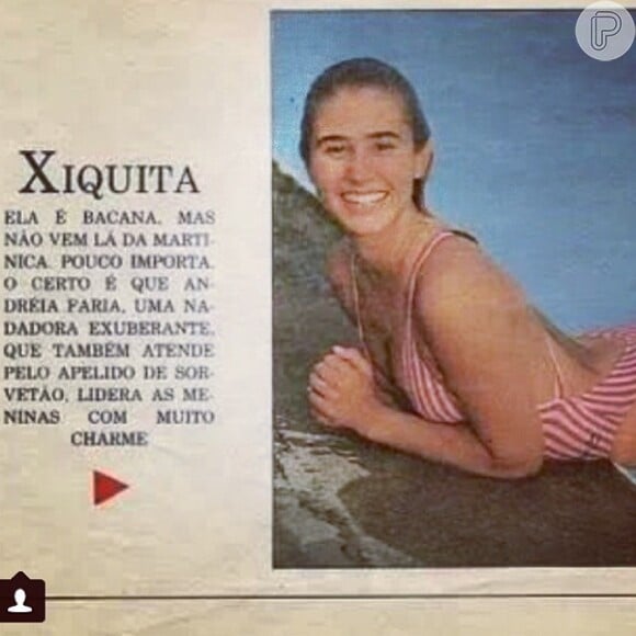 Andréia Sorvetão era a Xiquita do 'Xou da Xuxa'