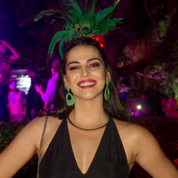 Tainá Müller no Baile da Arara, realizado em Santa Teresa, no Rio de Janeiro, na noite desta terça-feira, 13 de fevereiro de 2018