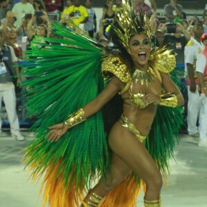 'Obrigada pela oportunidade de viver meu Carnaval no coração dessa força! Eu amo vocês!', afirmou Juliana Paes