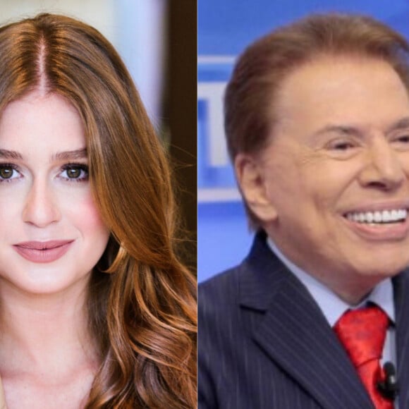 Marina Ruy Barbosa pede liberação para conhecer Silvio Santos, na gravação do 'Troféu Imprensa': Globo, libera'