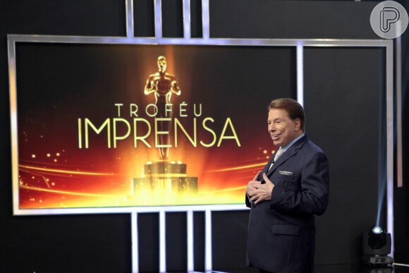 Silvio Santos grava o 'Troféu Imprensa' no próximo dia 27 de fevereiro de 2018