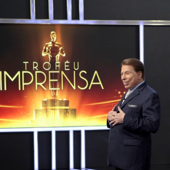 Silvio Santos grava o 'Troféu Imprensa' no próximo dia 27 de fevereiro de 2018