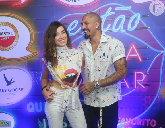 Ex-BBB Fernando Medeiros está namorando Carol Alves, com quem curtiu o Carnaval
