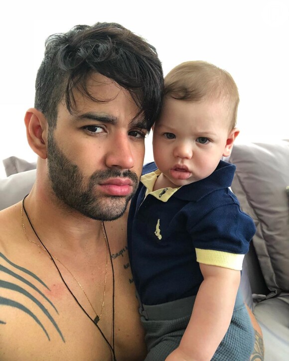 Gusttavo Lima já é pai de Gabriel, de 7 meses, do relacionamento com Andressa Suita