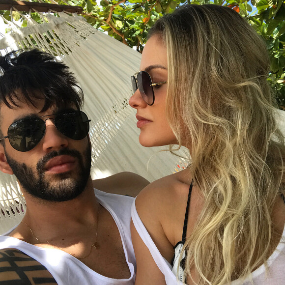 Andressa Suita, mulher de Gusttavo Lima, está grávida do segundo filho do casal