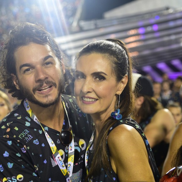 'Cada um curte o seu e também o do outro', disse Fátima Bernardes sobre o Carnaval do casal