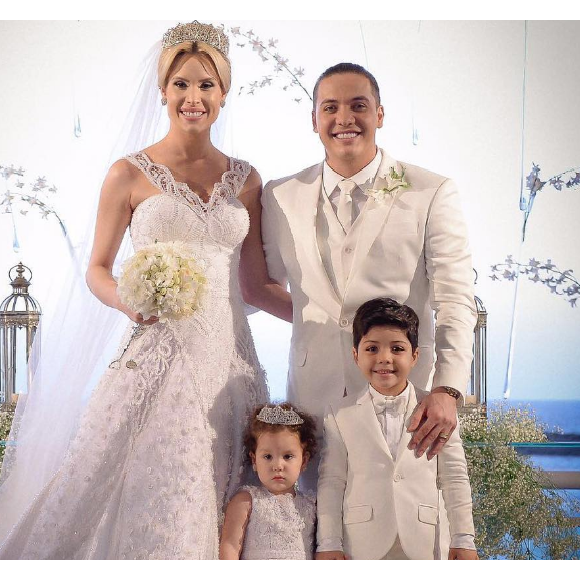 Wesley Safadão e Thyane Dantas se casaram em agosto de 2016