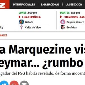 Bruna Marquezine teria entregue ida de Neymar para o Real Madrid, disse o hondurenho 'Diez'