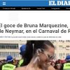 'Bruna Marquezine sabe como ninguém desfrutar a vida', disse o espanhol 'El Diario'