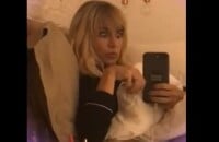 Fernanda Paes Leme exibiu o novo visual, com cabelo platinado, em seu Instagram, na terça-feira, 20 de fevereiro de 2018