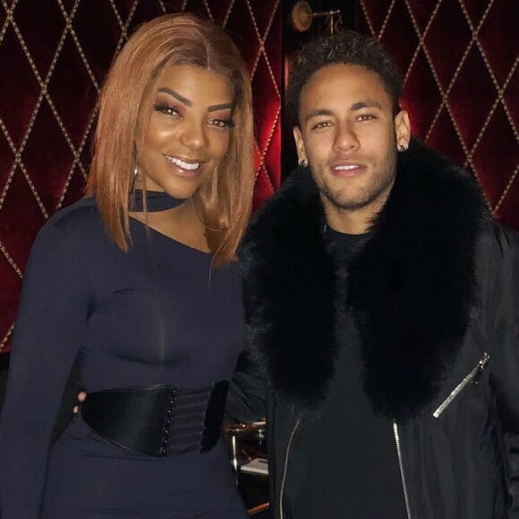 Ludmilla encontra Neymar na França e tieta jogador: 'Vir a Paris e não encontrar o rei dela não teria graça. Bom te reencontrar, amigo'