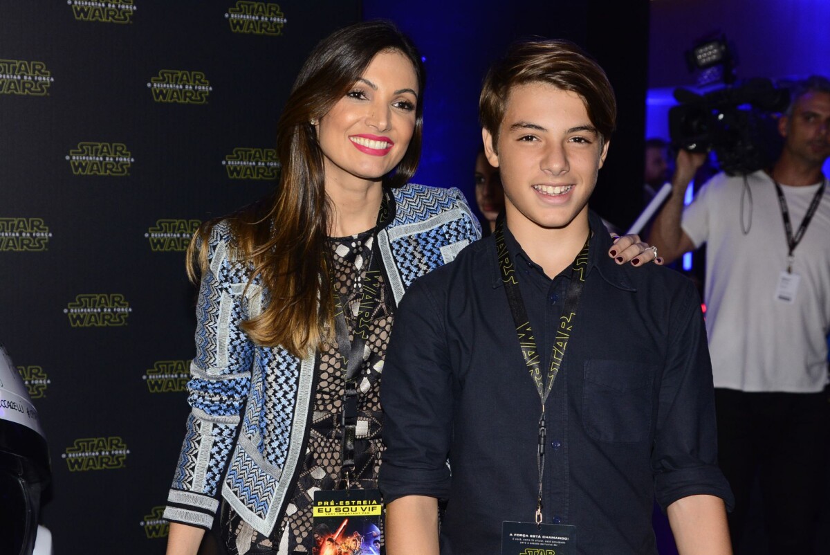 Foto: Felipe Soares, filho de Patricia Poeta tem 15 anos - Purepeople
