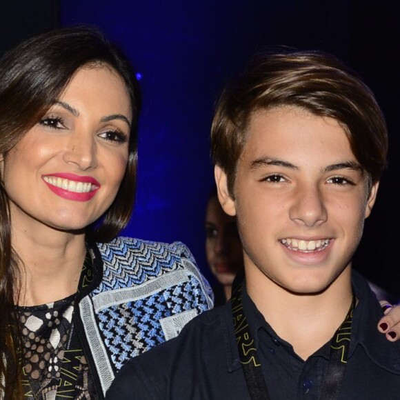 Felipe Soares, filho de Patricia Poeta tem 15 anos