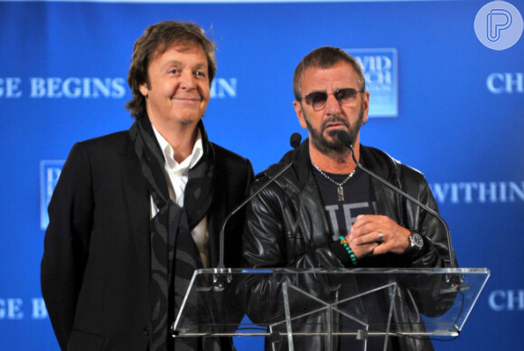 Paul McCartney e Ringo Starr se apresentaram juntos em 2014 para uma homenagem em comemoração aos 50 anos da primeira aparição dos Beatles em uma TV 