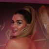 Ex-BBB Aline Gotschalg dispensou lingerie em camarote de carnaval: 'Tapa-sexo colante'