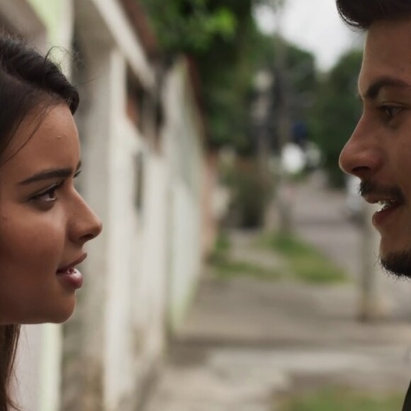 'Eu nunca esperei te encontrar aqui, Melissa. Nunca', dirá Diego (Arthur Aguiar) para Melissa (Gabriela Mustafá)