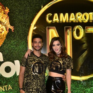 Sophia Abrahão e o namorado, Sérgio Malheiros, curtiram o Carnaval juntos