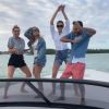 Marido de Anitta cria Instagram e mostra cantora dançando em lancha nesta sexta-feira, dia 23 de fevereiro de 2018