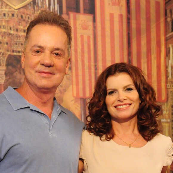 Luiz Fernando Guimarães e Debora Bloch atuaram no programa 'TV Pirata', em 1988