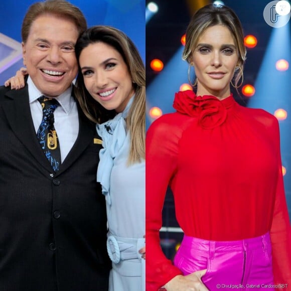 Já Fernanda Lima brigou virtualmente com Silvio Santos após ser chamada de 'magrela' pelo apresentador