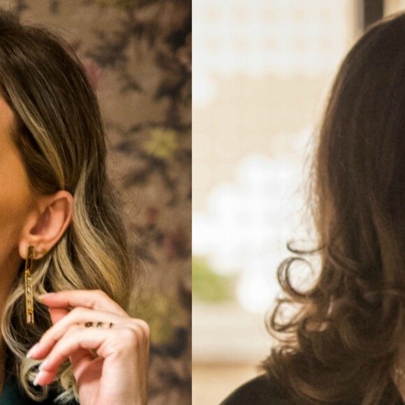 Fabiana (Fernanda Rodrigues) vai até a casa de Clara (Bianca Bin) para tentar conseguir fortuna sem entrar na justiça, na novela 'O Outro Lado do Paraíso'