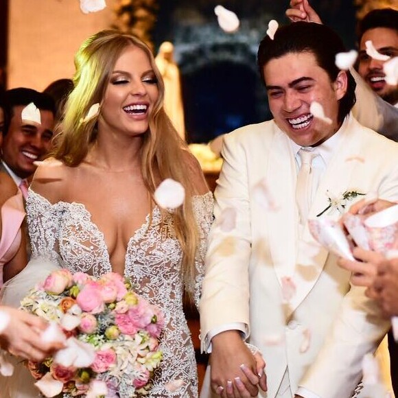 Luísa Sonza fez homenagem para Whindersson Nunes no casamento