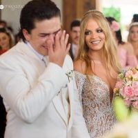 Whindersson Nunes compartilha fotos de casamento com Luísa Sonza: 'Minha vida'