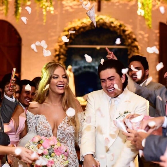 A festa de casamento de Luísa Sonza e Whindersson Nunes foi com muita animação