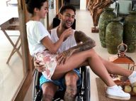 Bruna Marquezine mostra apoio ao namorado, Neymar: 'Já já você está 100%'