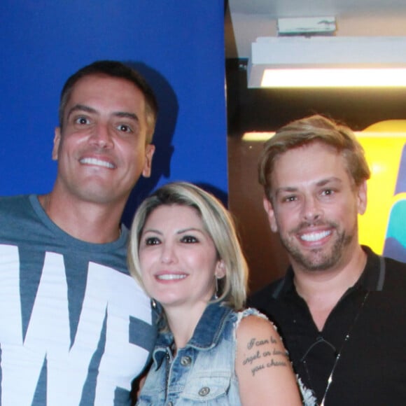 Antonia Fontelle, Leo Dias e Bruno Chateaubriand prestigiaram o show da dupla Jorge e Mateus no Km de Vantagens Hall, na Barra da Tijuca, Zona Oeste do Rio 