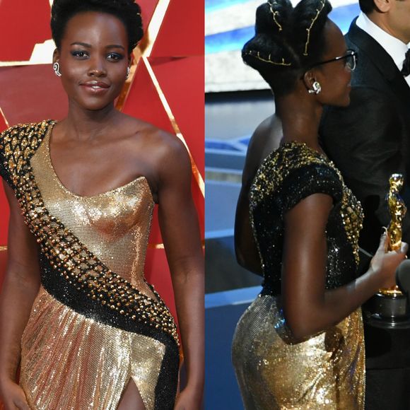 Lupita Nyong'o brilhou na 90ª edição da premiação nos Estados Unidos