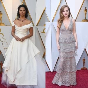 Camila Alves e Zoey Deutch apostam em looks sustentáveis no Oscar 2018 neste domingo, dia 05 de março de 2018